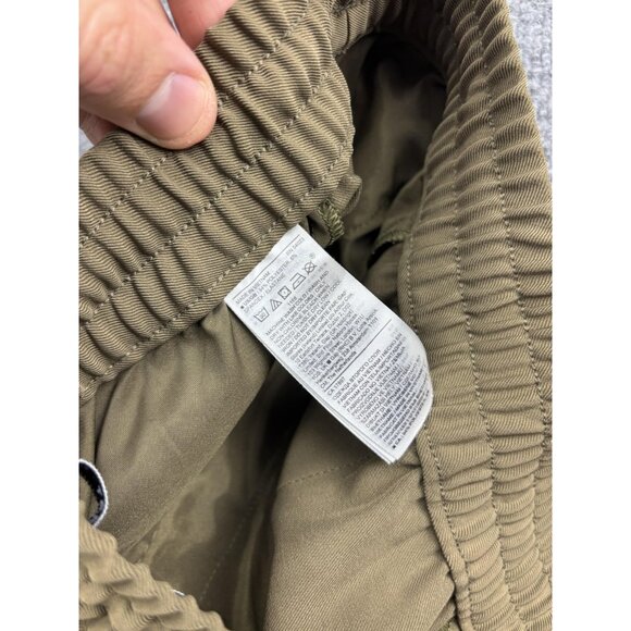 Banana Republic BR Sport Cargo Pants Womens S Brown Elastic Waist Drawstring - Picture 8 of 8
